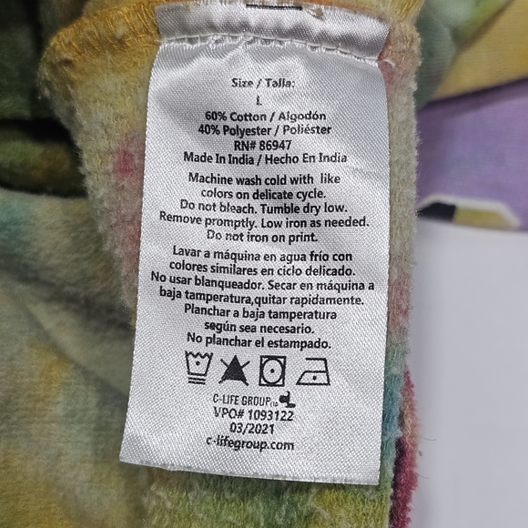 Marvel Wakanda Tie-Dye Hoodie - Multicolor - Picture 4 of 11